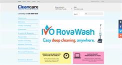 Desktop Screenshot of cleancareireland.com
